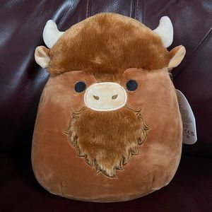 8” Wilfred The Highland Cow/Dunkie the Bison Squishmallow